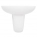 Naiture Wall-mount Semipedestal Sink Without Drain Finish - B01J1DCY1E